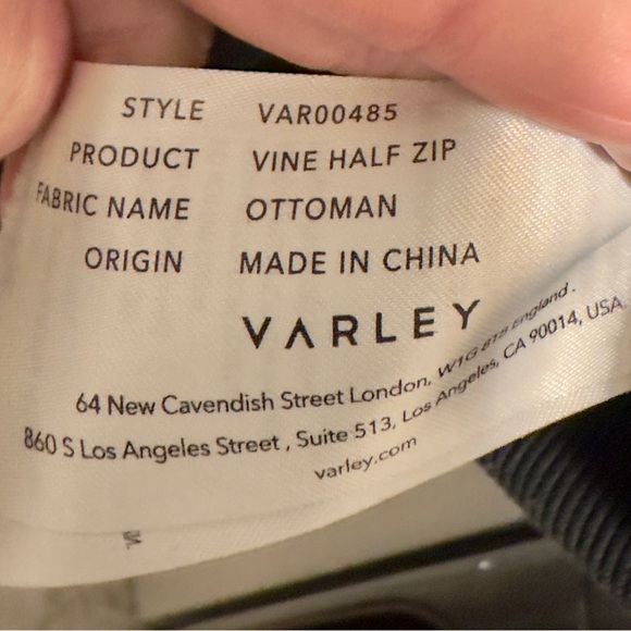 Varley Vine Half Zip Pullover {XXS} - Picture 5 of 7